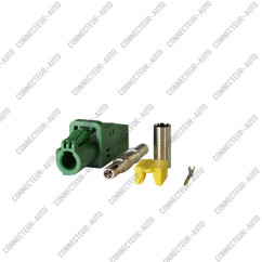 CONNECTEUR MÂLE COMPTATBILE MINI FAKRA CODE E