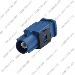 CONNECTEUR FAKRA MALE BLEU - C - RG-174 / RG-316 - A SERTIR