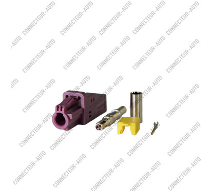 CONNECTEUR MÂLE COMPTATBILE MINI FAKRA CODE D