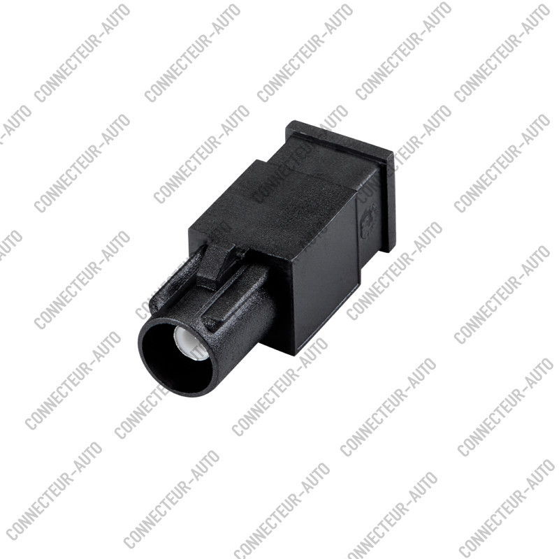 CONNECTEUR FAKRA MALE NOIR - A - RG-174 / RG-316 - A SERTIR