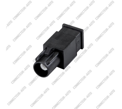CONNECTEUR FAKRA MALE NOIR - A - RG-174 / RG-316 - A SERTIR
