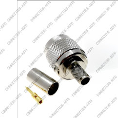 CONNECTEUR TNC MALE - RG58/223 - A SERTIR