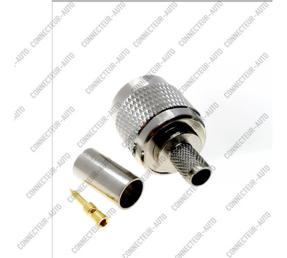 CONNECTEUR TNC MALE - RG58/223 - A SERTIR