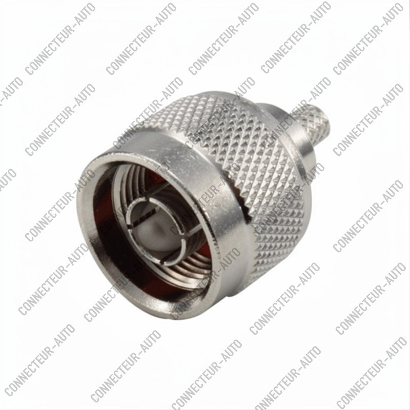 CONNECTEUR D'ANTENNE N MALE DROIT - RG58 - A SOUDER