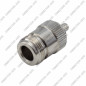 CONNECTEUR D'ANTENNE N FEMELLE DROIT - RG58 - A SOUDER
