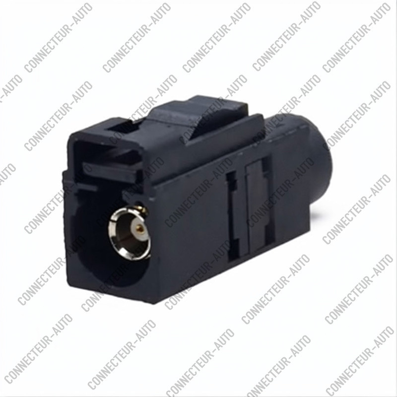 CONNECTEUR FAKRA FEMELLE NOIR - A - RG-174 / RG-316 - A SERTIR