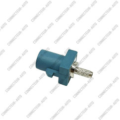 CONNECTEUR FAKRA MALE CODE Z POUR CABLE RG58