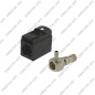 CONNECTEUR FAKRA ETANCHE NOIR COUDÉ RG58