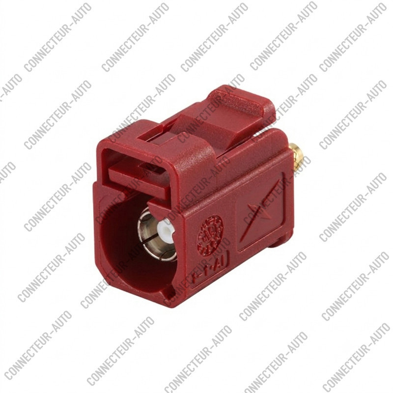 CONNECTEUR FAKRA TYPE L FEMELLE ROUGE