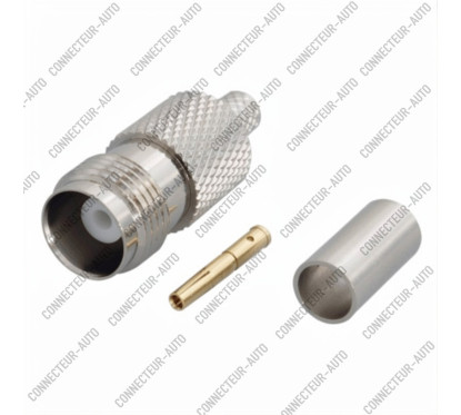 CONNECTEUR TNC FEMELLE - RG58/223 - A SERTIR