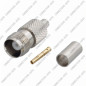CONNECTEUR TNC FEMELLE - RG58/223 - A SERTIR