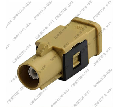 CONNECTEUR FAKRA MALE CURRY - K - RG-58 / RG-223 - A SERTIR