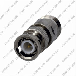 ADAPTATEUR BNC MALE / N FEMELLE