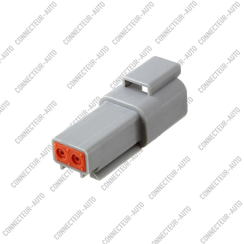 CONNECTEUR GRIS ÉTANCHE 2 VOIES