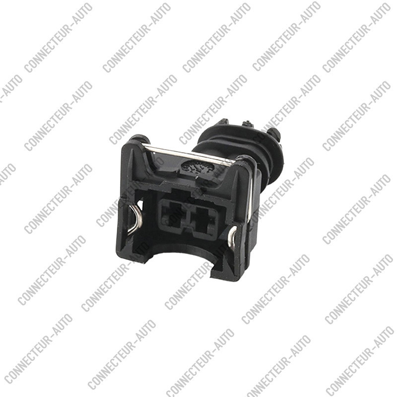 CONNECTEUR AUTOMOBILE 2 BROCHES TYPE BOSCH – PRISE FEMELLE POUR INJECTEUR
