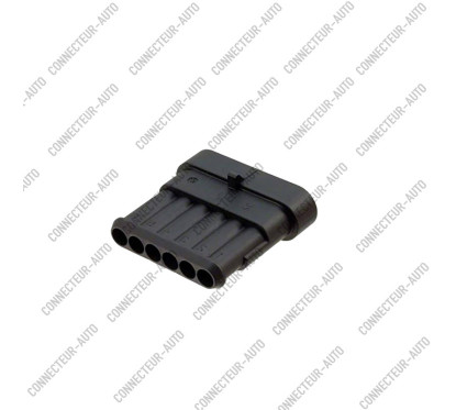 CONNECTEUR AUTOMOBILE  6 BROCHES – PRISE FEMELLE 6 VOIES