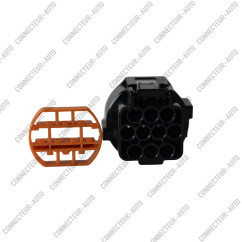 CONNECTEUR AUTOMOBILE 10 BROCHES – PRISE FEMELLE 10 VOIES COMPATIBLE