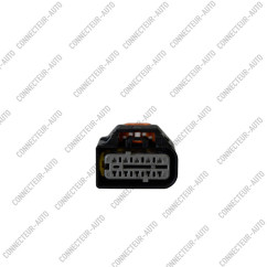 CONNECTEUR ÉTANCHE 10 VOIES PEUGEOT CITROËN GRIS