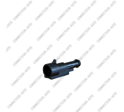 CONNECTEUR COMPATIBLE AMP SEAL MALE 1 VOIE AVEC COSSE ET BOUCHON