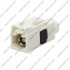 CONNECTEUR FAKRA MALE CREME TYPE B POUR RG 58 LMR195 LMR200