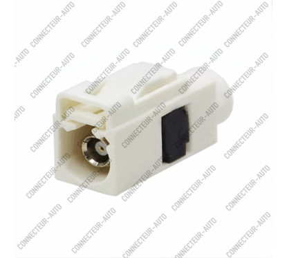 CONNECTEUR FAKRA MALE CREME TYPE B POUR RG 58 LMR195 LMR200