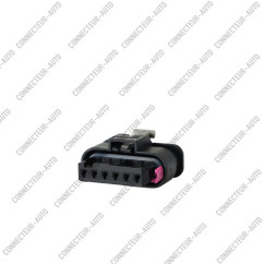 CONNECTEUR 6 VOIES AVEC JOINT BLANC