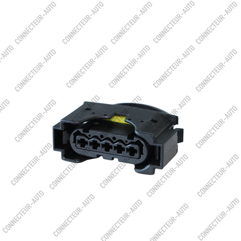 CONNECTEUR 5 VOIES AVEC JOINT JAUNE ET SÉCURITÉ NOIR