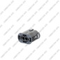 CONNECTEUR 2 VOIES AVEC JOINT TRANSPARENT