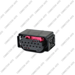 CONNECTEUR 10 VOIES AVEC JOINT BLANC