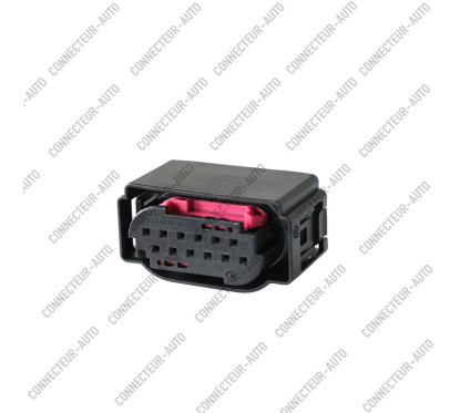 CONNECTEUR 10 VOIES AVEC JOINT BLANC