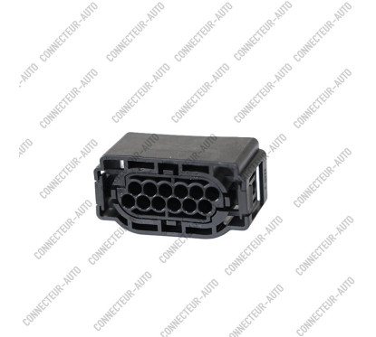 CONNECTEUR 10 VOIES AVEC JOINT BLANC