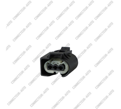 CONNECTEUR 3 VOIES AVEC JOINT VERT