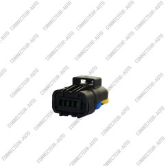 CONNECTEUR 4 VOIES AVEC JOINT BLEU