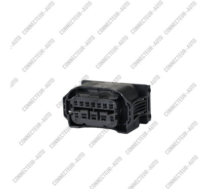 CONNECTEUR 12 VOIES AVEC JOINT BLANC