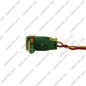 CONNECTEUR 2 VOIES AVEC VERROU ORANGE