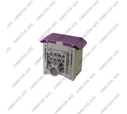CONNECTEUR GRIS DELPHI 11 VOIES 288 SÉCURITÉ VIOLETTE