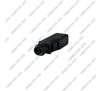 CONNECTEUR 2 VOIES AVEC VERROU ROSE