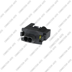 CONNECTEUR 2 VOIES JOINT JAUNE