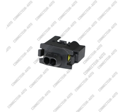 CONNECTEUR 2 VOIES JOINT JAUNE