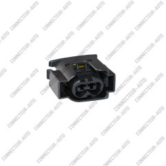 CONNECTEUR 2 VOIES JOINT JAUNE