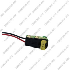 CONNECTEUR DE SÉCURITÉ AVEC VERROU JAUNE