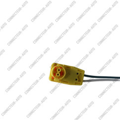 CONNECTEUR DE SÉCURITÉ AVEC VERROU ORANGE