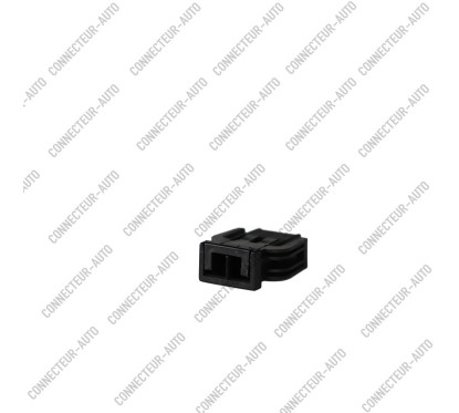 CONNECTEUR 2 VOIES NOIR