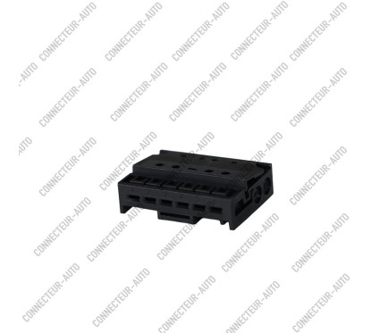 CONNECTEUR 6 VOIES NOIR