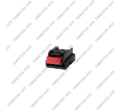 CONNECTEUR 4 VOIES AVEC VERROU ROUGE