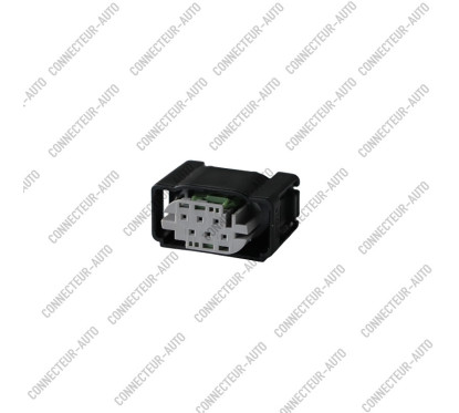 CONNECTEUR 6 VOIES AVEC VERROU VERT
