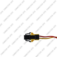 CONNECTEUR DE SÉCURITÉ AVEC VERROU JAUNE