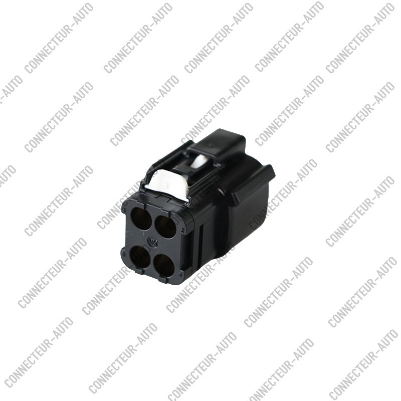 CONNECTEUR FEMELLE 4 VOIES AVEC JOINT ROUGE
