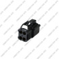 CONNECTEUR FEMELLE 4 VOIES AVEC JOINT ROUGE