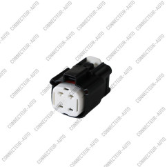 CONNECTEUR FEMELLE 4 VOIES AVEC JOINT ROUGE